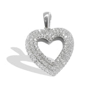 Diamond Heart Pendant (14K)