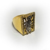 Halo Saint Jude CZ Ring (14K)