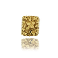 Nugget Yellow Gold Ring (14K)