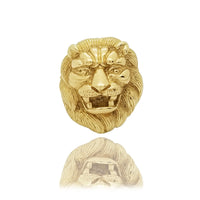 Lion Yellow Gold Ring (14K)