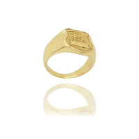 Police Yellow Gold Ring (14K)