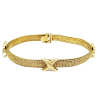 X-Shaped Bracelet (14K)