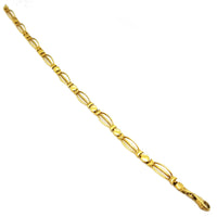 Elegant Yellow Gold Bracelet (14K).