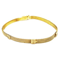 Fancy Charms Bracelet (14K).