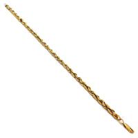 Rope Yellow Gold Bracelet (14K)