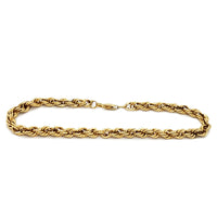 Rope Yellow Gold Armband (14K)