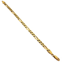 Figaro Link Bracelet (14K)