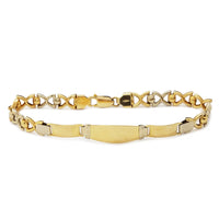 XO ID Sarı Qızıl Bilərzik (18K)