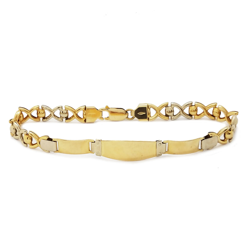 XO ID Yellow Gold Bracelet (18K)