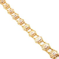 15 Birthday / Quiceañera bracelet (14K).