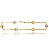 Üçrəngli cazibə bilərzik (14K).