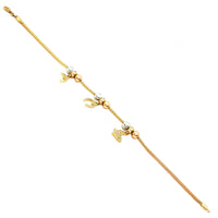 Popcorn link cazibəsi bilərzik (14K).