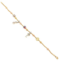 Popcorn link cazibəsi bilərzik (14K).