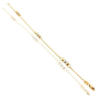 Diamond Cut Muncuq Kabel bilərzik (14K).