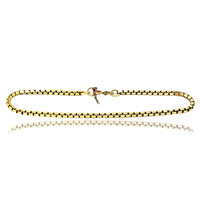 Box-Link Bracelet (14K)