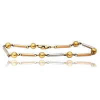 Beads & Bars Bracelet (14K)