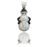 CZ Qar adamı çıxartdım (Sterling Silver) - Popular Jewelry