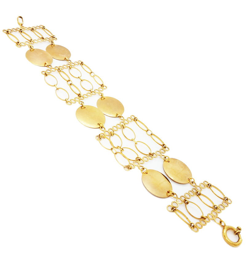 Gypsy Bracelet (14K).