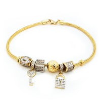 İlan zəncirli cazibə bilərzik (14K).