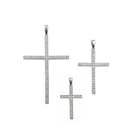 Pendet sa Diamond Cross (14K)