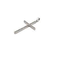 I-Diamond Cross Pendant (14K).