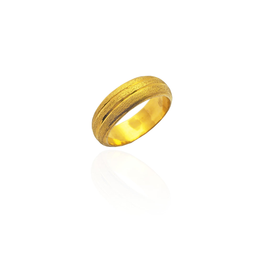 Trinity Diamond Dust Band Ring (24K)