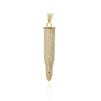 Iced-Out Bullet Pendant (sirivha)