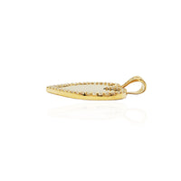 Heart CZ Pendant (14K).