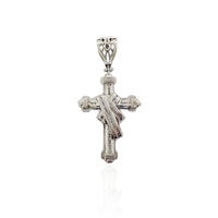 Diamond Cross Pendant (14K).