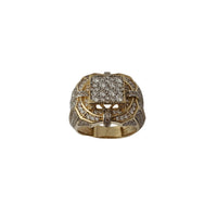 Iced-Out Men's Ring (14K)
