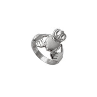 Diamond Cuts Claddagh Ring (14K)