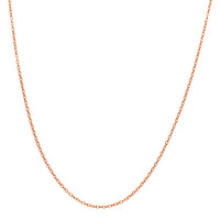 Fluted Diamond-Cuts Cable Chain (14K)