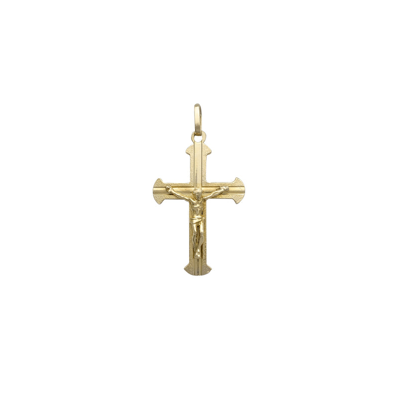 Crucifix Cross Pendant (14K)