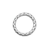 VS deimantinis amžinybės vestuvinis žiedas (14K) Popular Jewelry NY