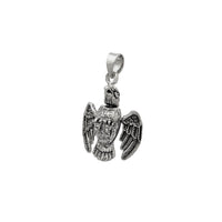 Сребрена античка завршница 3D орел привезок (14K) Popular Jewelry Њујорк