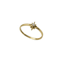 Zirconia North Star Ring (14K)