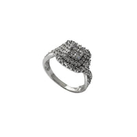 Diamond Pave Lady Ring (10K)
