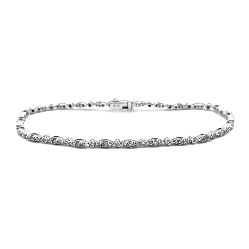 Diamond Lady Bracelet (10K) Popular Jewelry New York