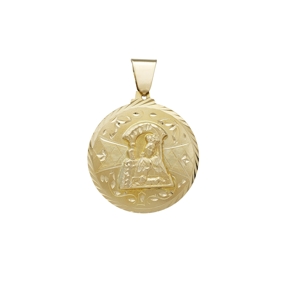 Lady of Altagracia Medallion Pendant (14K)