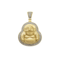 Diamond Satin-Finish Buddha Pendant (14K) Popular Jewelry New York