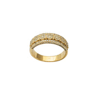 Diamond Round Pave Band Ring (14K)