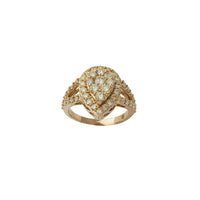 Diamond Teardrop Lady Ring (14K)