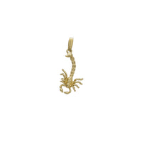 Textured Scorpion Pendant (14K)