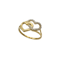 Prsten od srčanog cirkonija (14K)