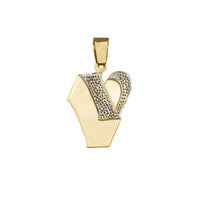 Gorton Jones V Pendant (14K)