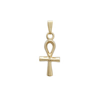 Solid Plain Ankh Pendant (14K)