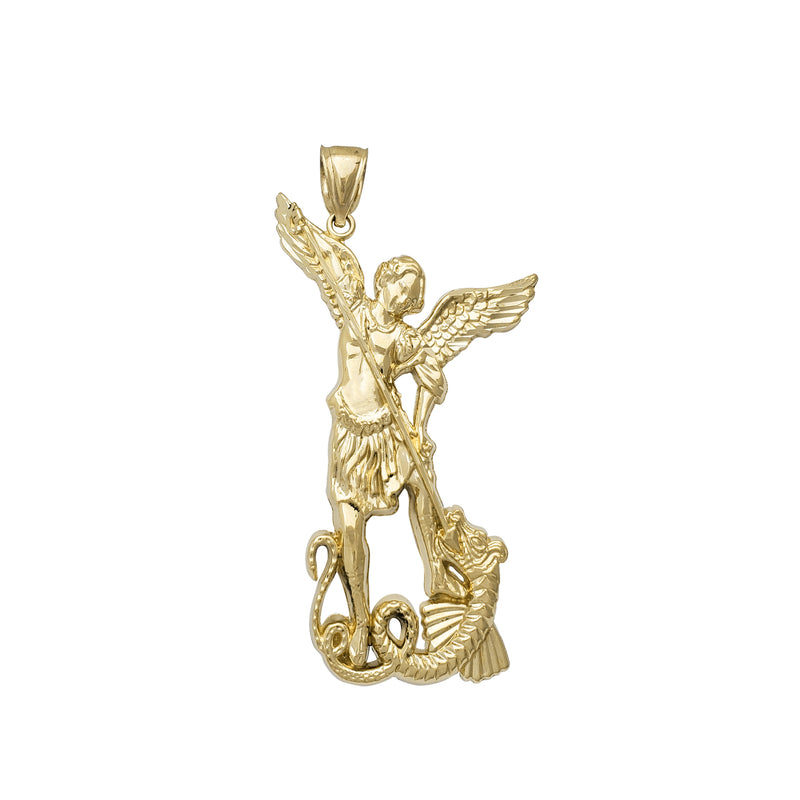 Saint Michael Pendant (14K)