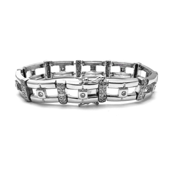 Diamond Men's Bracelet (14K)