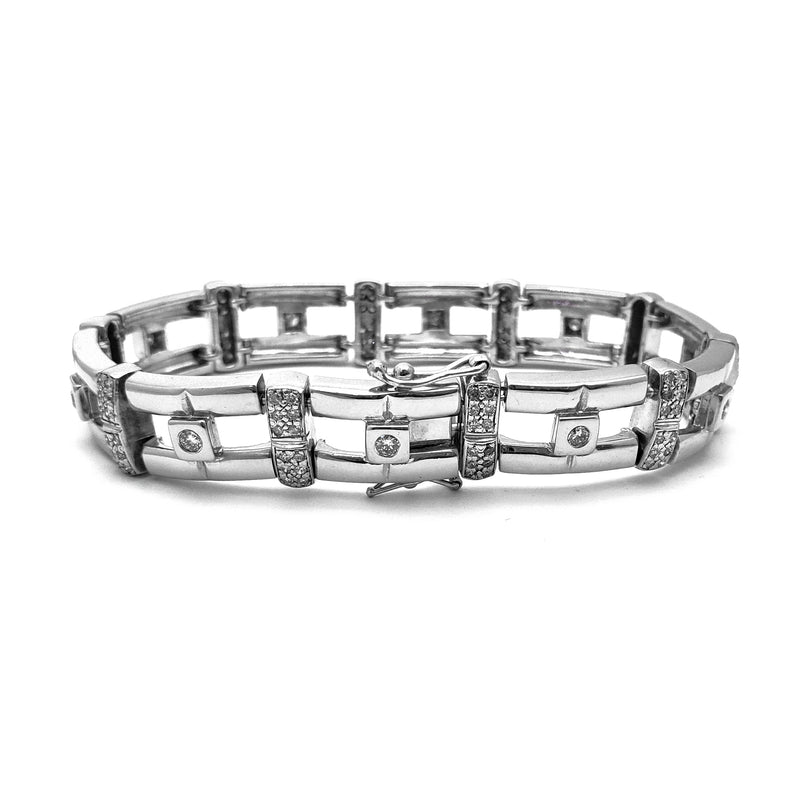 Diamond Men's Bracelet (14K)