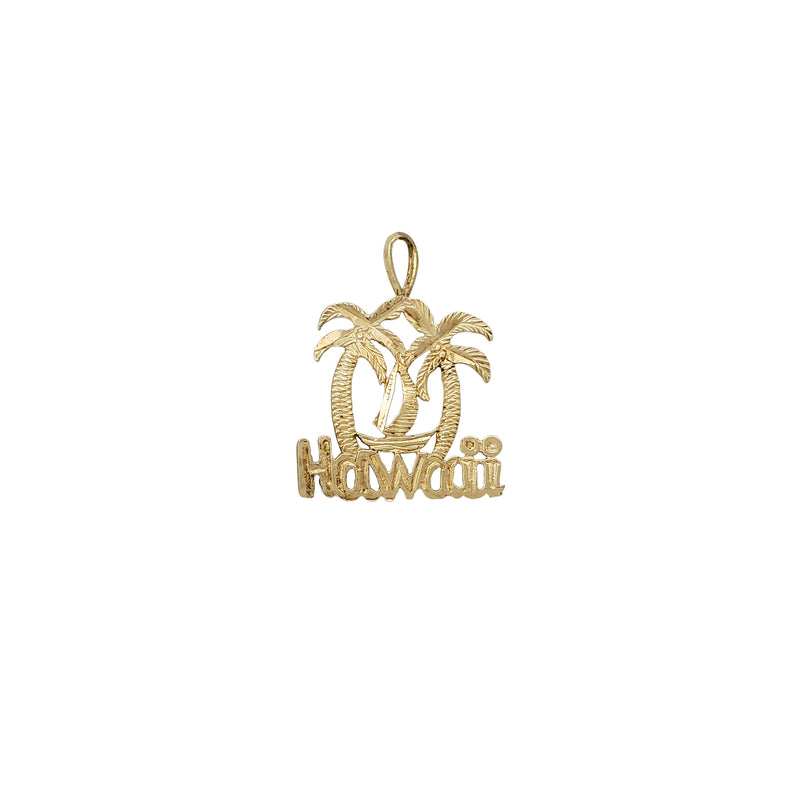 Hawaii Palm Tree Pendant (14K)